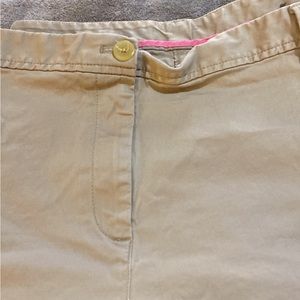 Talbots khaki shorts plus size